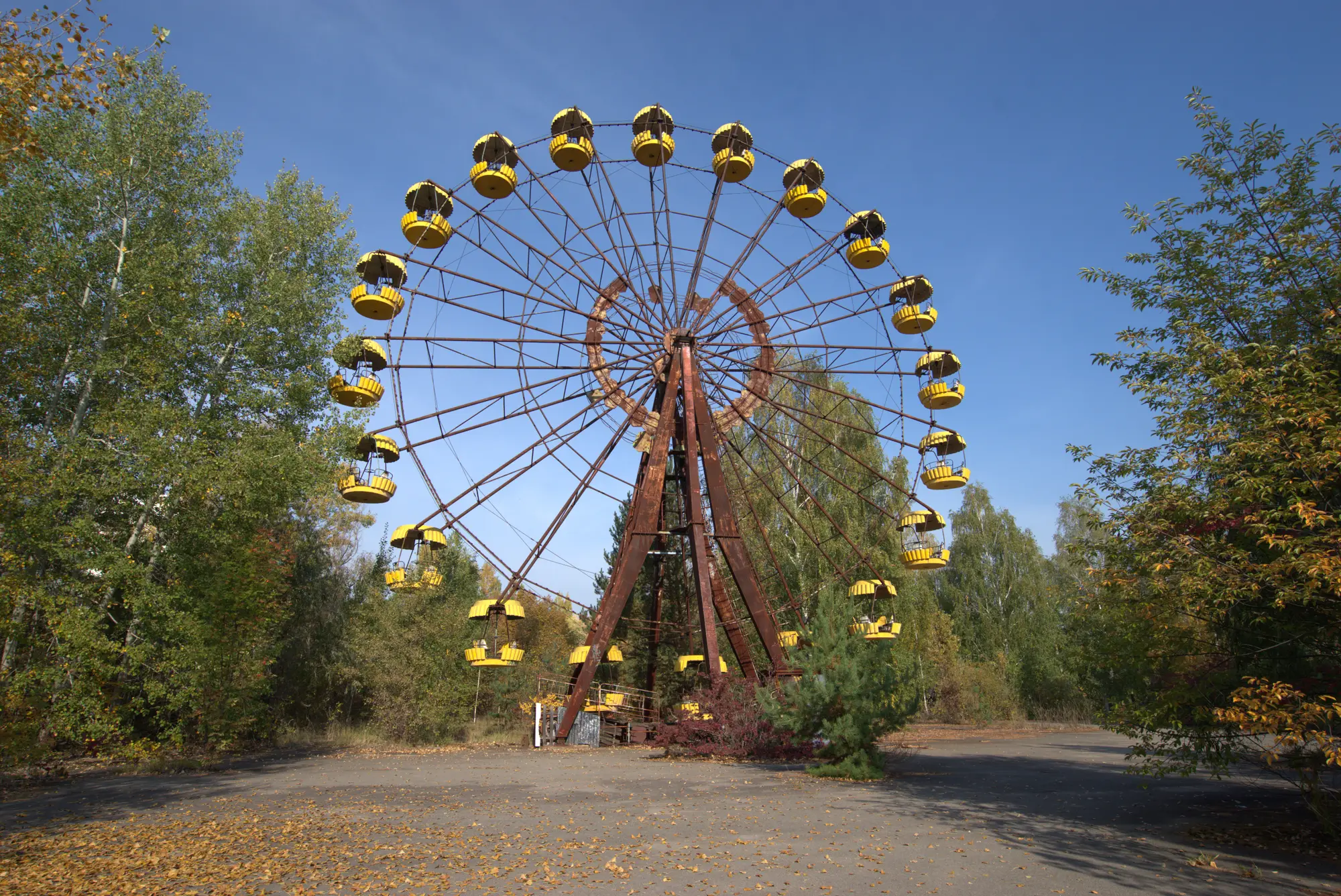 Das Riesenrad. Steht in jedem Bildband, deshalb hier auch.